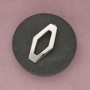 taxco mexico sterling silver vintage chunky drop pendant